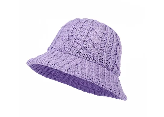 カスタムかぎ針編みパターンバケツ帽子
