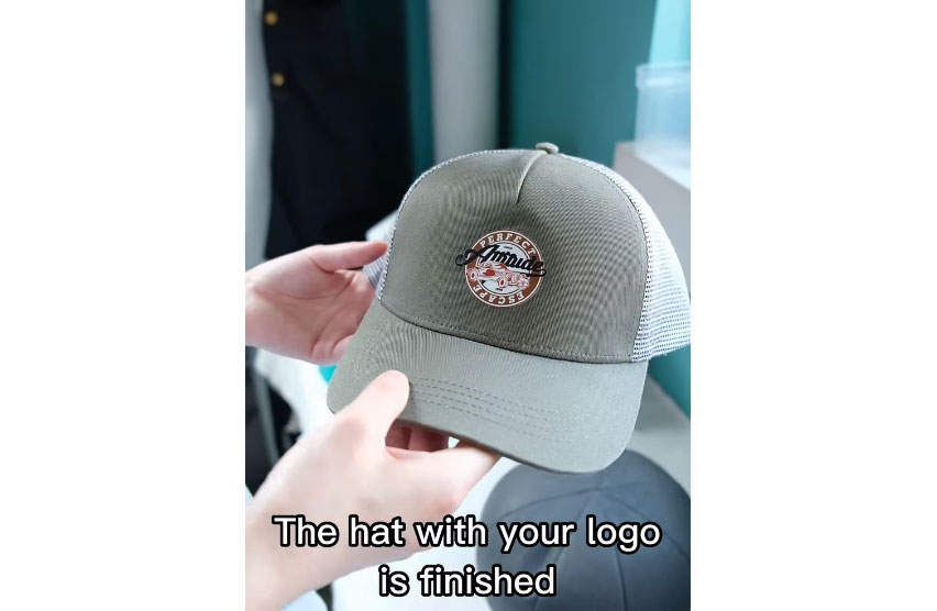 トラック運転手の帽子にあなたのロゴをヒートプリントする方法