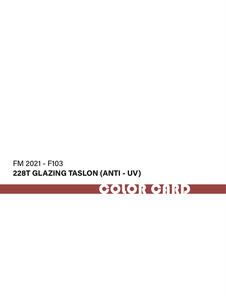 FM2021-F103 228Tグレージングタスロン (Anti-UV)