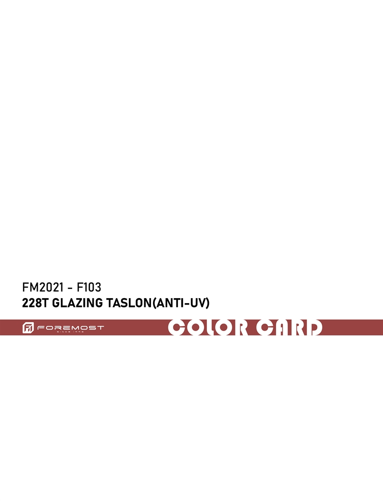 FM2021-F103 228Tグレージングタスロン-アンチUV