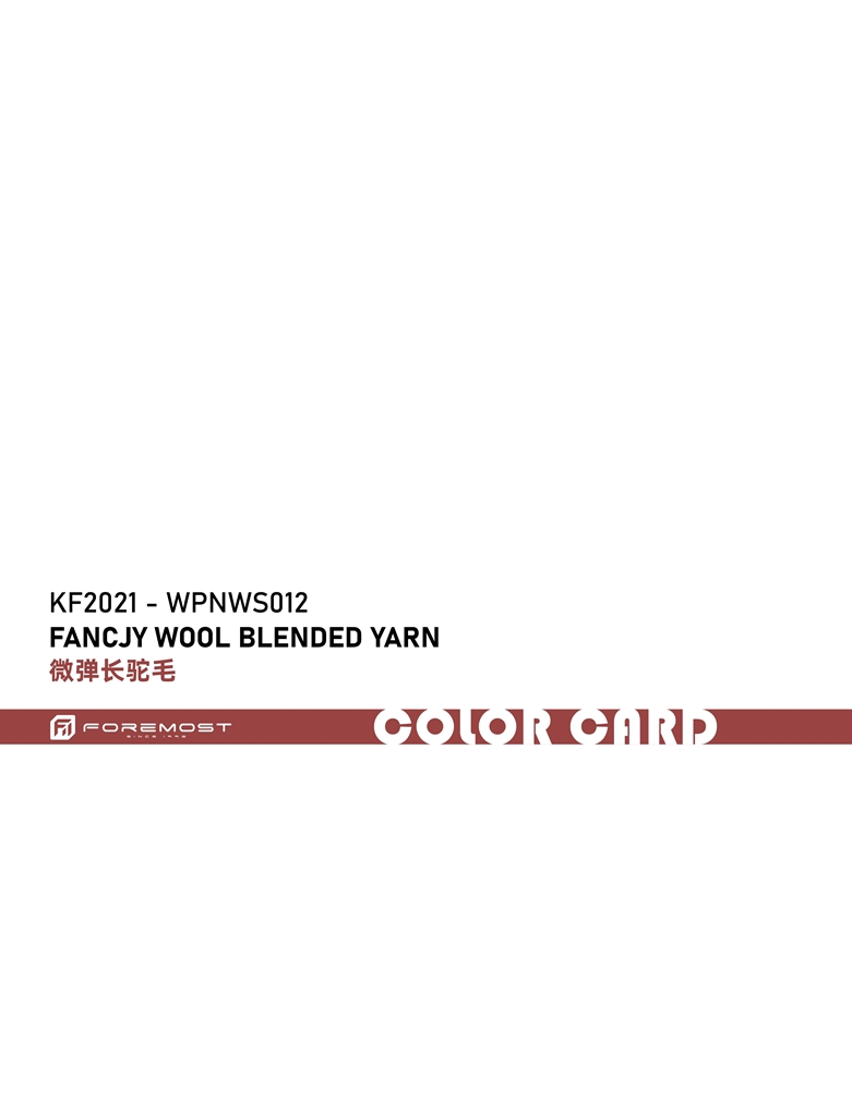 KF2021-WPNWS012 Fancjyウールブレンド糸